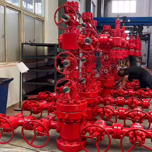 wellhead xmas tree assembly