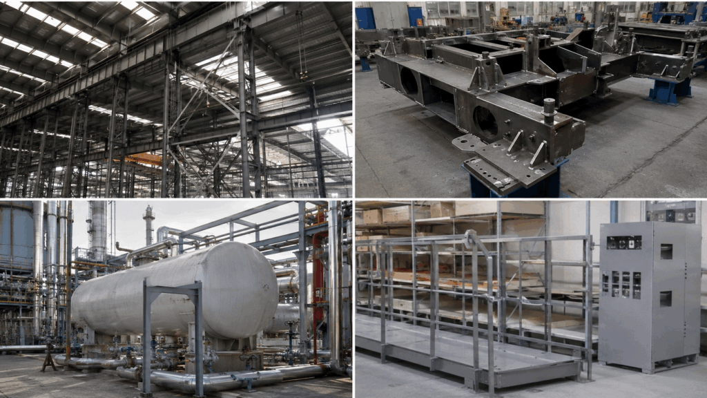 Q235B carbon structural steel applications in buildings machinery frames tanks and metal fabrication